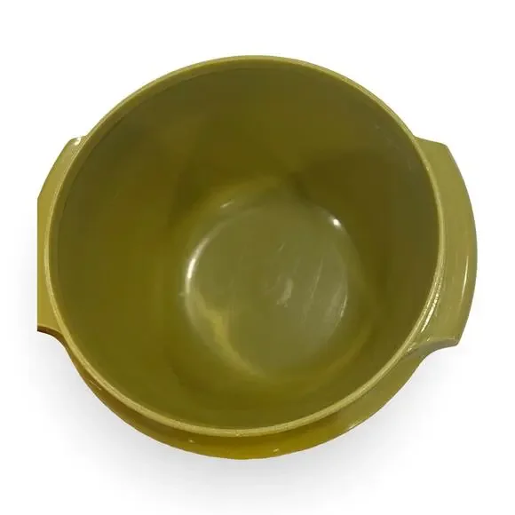Tupperware Servalier Bowl Set of 5 Orange Yellow Green 886 1323 Sunburst Vintage - Picture 8 of 13